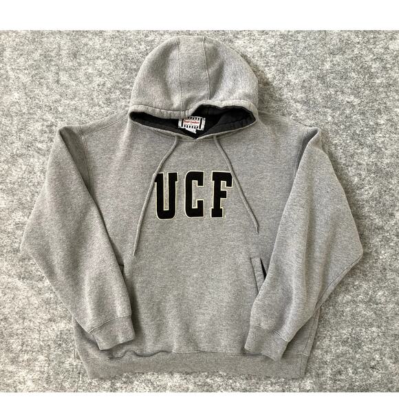 Vintage UCF hoodie University of Central Florida athleisure gray embroidered - Picture 1 of 6